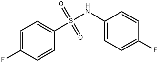 4-fluoro-N-(4-fluorophenyl)benzenesulfonamide Structure
