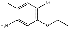 4-bromo-5-ethoxy-2-fluoroaniline Structure