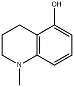 1-Methyl-1,2,3,4-tetrahydroquinolin-5-ol Structure