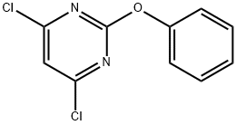4,6-dichloro-2-phenoxypyrimidine Structure