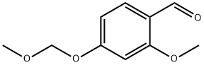 2-methoxy-4-(methoxymethoxy)benzaldehyde Structure