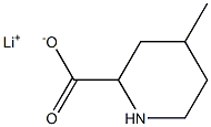 lithium pipecolinate Structure