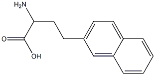 a-Amino-2-naphthalenebutanoic acid Structure