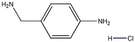 4-(Aminomethyl)aniline hydrochloride Structure
