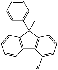 4-bromo-9-methyl-9-phenyl-9H-fluorene Structure