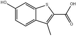 6-Hydroxy-3-methyl-benzo[b]thiophene-2-carboxylic acid Structure