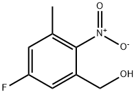 (5-Fluoro-3-methyl-2-nitro-phenyl)-methanol Structure