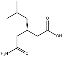 Hexanoicacid, 3-(2-amino-2-oxoethyl)-5-methyl-, (3S)- Structure