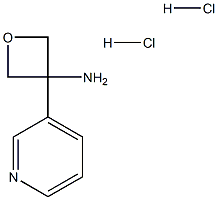 3-(pyridin-3-yl)oxetan-3-amine dihydrochloride Structure