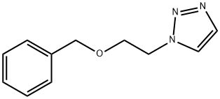 1-(2-(benzyloxy)ethyl)-1H-1,2,3-triazole Structure