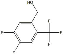 (4,5-difluoro-2-(trifluoromethyl)phenyl)methanol Structure