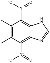 5,6-dimethyl-4,7-dinitro-1H-1,3-benzodiazole Structure