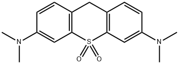 3,6-bis(dimethylamino)thioxanthene 10,10-dioxide Structure
