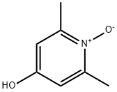 4-Hydroxy-2,6-dimethyl-pyridin-N-oxide Structure