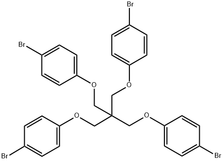 Tetrakis[(4-bromophenoxy)methyl]methane Structure