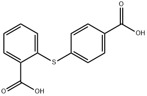 2-((4-carboxyphenyl)thio)benzoic acid Structure
