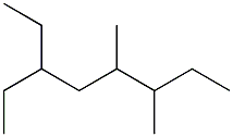 Octane, 6-ethyl-3,4-dimethyl- Structure