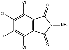 2-amino-4,5,6,7-tetrachloro-1H-isoindole-1,3(2H)-dione Structure