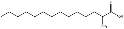 Tetradecanoic acid,2-amino- Structure
