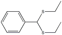 Benzene, [bis(ethylthio)methyl]- Structure