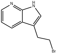 3-(2-bromoethyl)-7-azaindole Structure