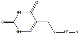 5-(Azidomethyl)-2,4(1H,3H)-pyrimidinedione Structure