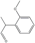 2-(2-methoxyphenyl)propanal Structure
