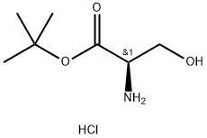 D-Serine,1,1-dimethylethylester,hydrochloride Structure