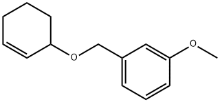(((4-Methoxycyclohex-3-en-1-yl)oxy)methyl)benzene Structure