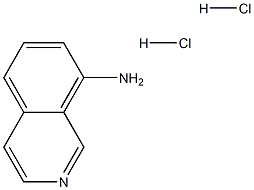 Isoquinolin-8-ylamine dihydrochloride Structure