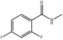 N-Methyl-2-fluoro-4-iodobenzamide Structure