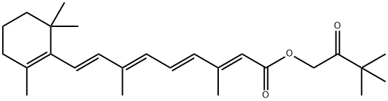Hydroxypinacolone Retinoate Structure