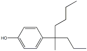 4-(1-Methyl-1-propylpentyl)phenol
		
	 Structure