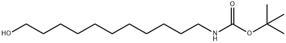 N-Boc-11-aminoundecan-1-ol Structure