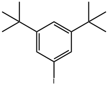 Benzene, 1,3-bis(1,1-dimethylethyl)-5-iodo-
 Structure