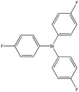 TRIS(4-FLUOROPHENYL)BISMUTHINE Structure