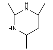 2,2,4,4,6-pentamethyl-hexahydropyrimidine Structure