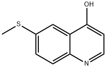 6-(methylthio)-4-Quinolinol Structure