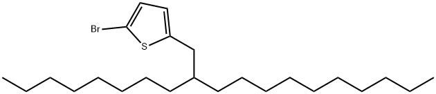 2-Bromo-5-(2-octyldodecyl)thiophene Structure