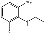 6-chloro-N1-ethylbenzene-1,2-diamine Structure