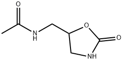 N-[(2-oxo-5-oxazolidinyl)methyl]acetamide Structure