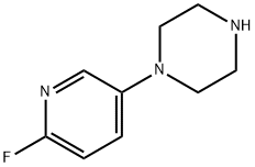 1-(6-fluoropyridin-3-yl)piperazine Structure
