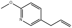 2-Methoxy-5-(prop-2-en-1-yl)pyridine Structure