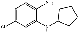 5-chloro-N1-cyclopentylbenzene-1,2-diamine Structure