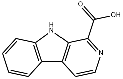 9H-Pyrido[3,4-b]indole-1-carboxylic acid
 Structure