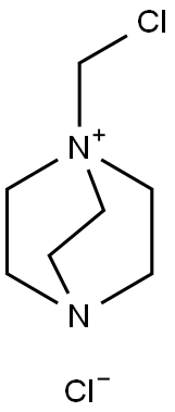 1-(chloromethyl)-4-aza-1-azonia bicyclo[2.2.2]octane chloride Structure