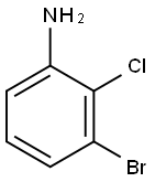 3-bromo-2-chloroaniline Structure