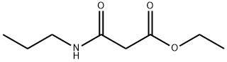 3-oxo-3-(propylamino)Propanoic acid ethyl ester Structure