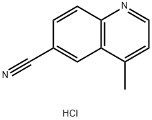 4-methylquinoline-6-carbonitrile hydrochloride Structure