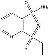 2-(ethylsulfonyl)-3-pyridinesulfonamide Structure